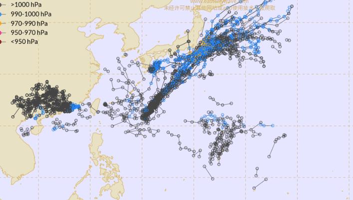 台风最新路径预测